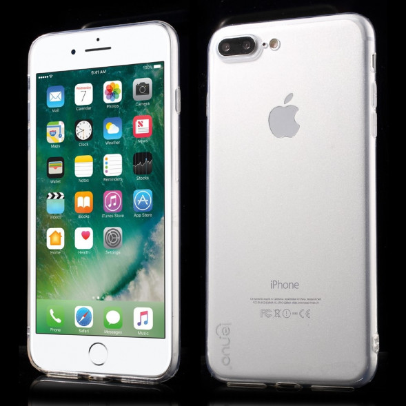 Чехол накладка LENUO Lotto для iPhone 7 Plus (Прозрачный)