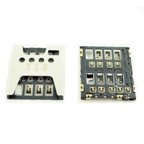 Коннектор SIM Sony E2003 E4g, E2033 E4g Dual, E2105 E4, E2115 E4 Dual