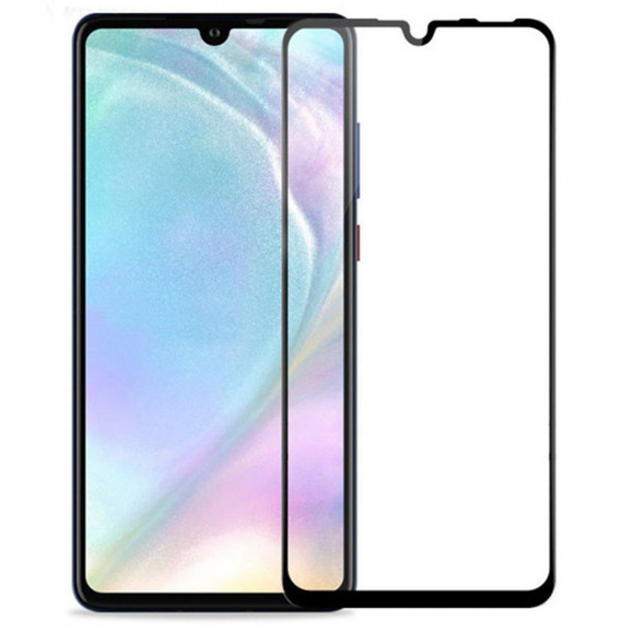 Защитное стекло 3D для Huawei P30 Lite MAR-LX1M, Huawei nova 4e, Honor 20S (черный)