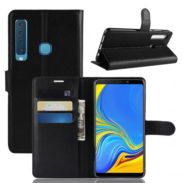 Чехол книжка для Samsung Galaxy A9 (2018) (черный)