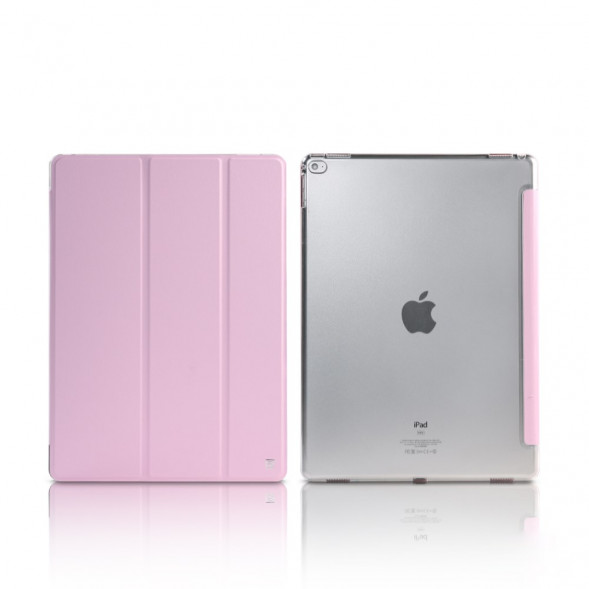 Чехол книжка Remax с функцией Smart Case для iPad Pro (Малиновый)