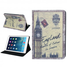 Чехол книжка с рисунком для iPad Air (Big Ben)