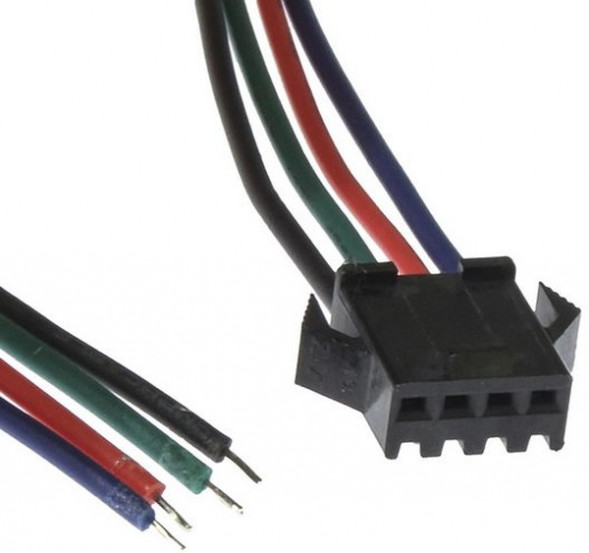 SM connector 4P*150mm 22AWG Female провод соединительный