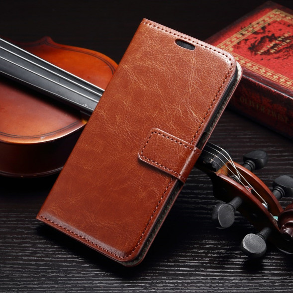Чехол книжкой Crazy Horse для Samsung Galaxy S6 G920 (коричневый)