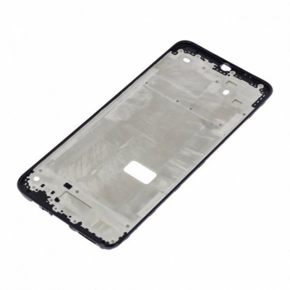 Рамка дисплея для OPPO A15 средняя часть корпуса (черная)