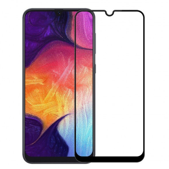 3D Защитное стекло для Samsung Galaxy A70 A705 (черный)