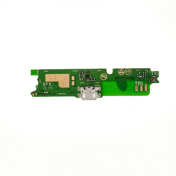 Шлейф с разъемом зарядки USB для Lenovo A859 с микрофоном