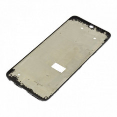 Рамка дисплея для OPPO A16 средняя часть корпуса (черная)