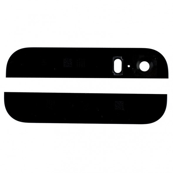Стеклянные вставки в корпус iPhone 5S (Черный)