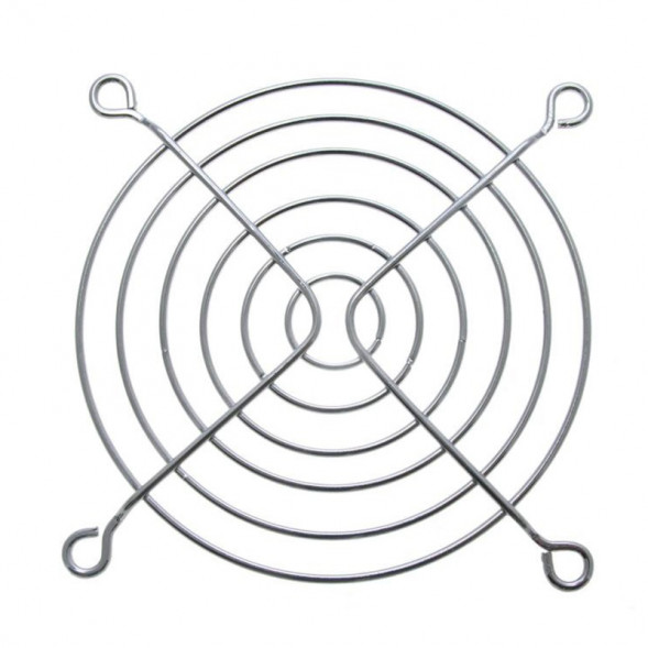 Решетка 92x92mm вентиляторная металлическая