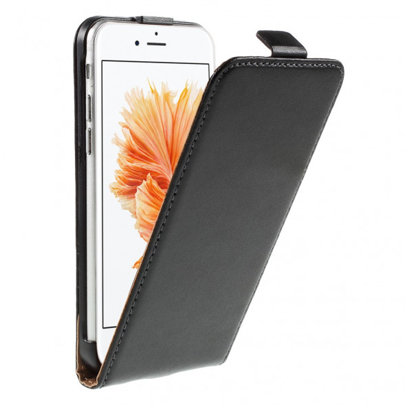 Чехол флип для iPhone 6 / 6S (черный)