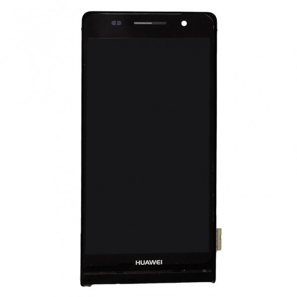 Дисплей для Huawei Ascend P6 в сборе с тачскрином (Черный)