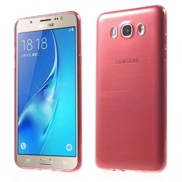 Чехол накладка для Samsung Galaxy J7 (2016) SM-J710F (Красный)