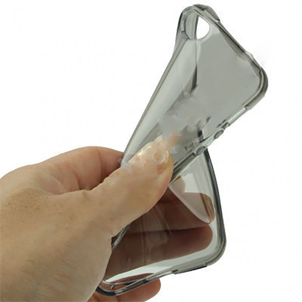 ТПУ Чехол для iPhone 5, 5S (серый)