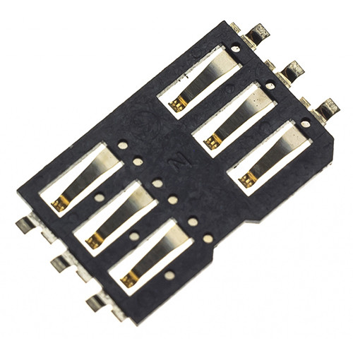 Коннектор SIM Nokia N9, X3-02, C3-01, C5-03