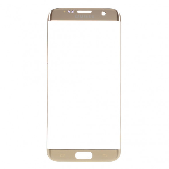 Стекло для замены на Samsung Galaxy S7 Edge SM-G935F (Золото)