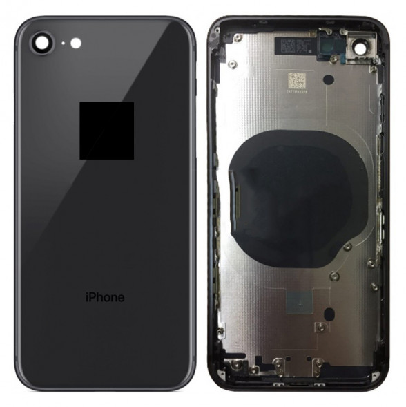 Корпус в сборе для iPhone 8 (черный)